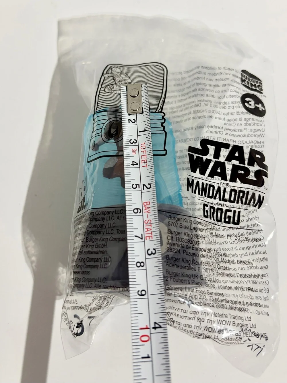 Burger King 2026 Mandalorian Grogu Kids Meal Toy sealed Mando Flying NEW